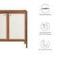 Modway Capri 33" Wood Grain Storage Cabinet FredCo