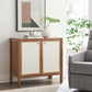 Modway Capri 33" Wood Grain Storage Cabinet FredCo