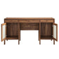 Modway Capri 58" Wood Grain Office Desk FredCo