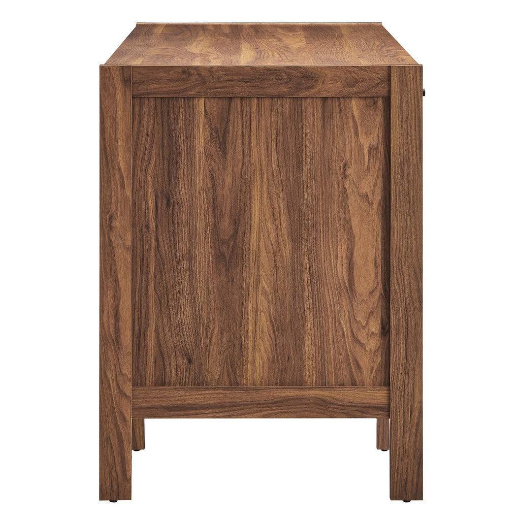Modway Capri 58" Wood Grain Office Desk FredCo