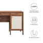 Modway Capri 58" Wood Grain Office Desk FredCo