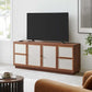 Modway Capri 63" Wood Grain TV Console FredCo