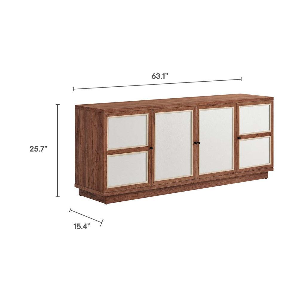 Modway Capri 63" Wood Grain TV Console FredCo