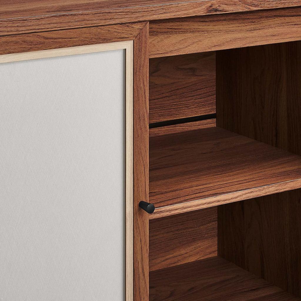 Modway Capri 63" Wood Grain TV Console FredCo