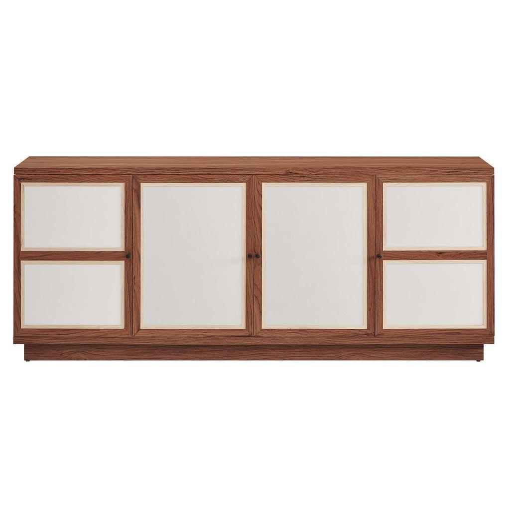 Modway Capri 63" Wood Grain TV Console FredCo