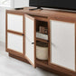 Modway Capri 63" Wood Grain TV Console FredCo