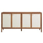 Modway Capri 65" Wood Grain Sideboard Storage Cabinet FredCo