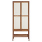 Modway Capri Tall Wood Grain Standing Storage Cabinet FredCo