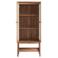 Modway Capri Tall Wood Grain Standing Storage Cabinet FredCo