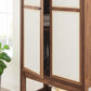 Modway Capri Tall Wood Grain Standing Storage Cabinet FredCo
