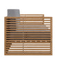 Modway Carlsbad 6-Piece Teak Wood Outdoor Patio Set FredCo
