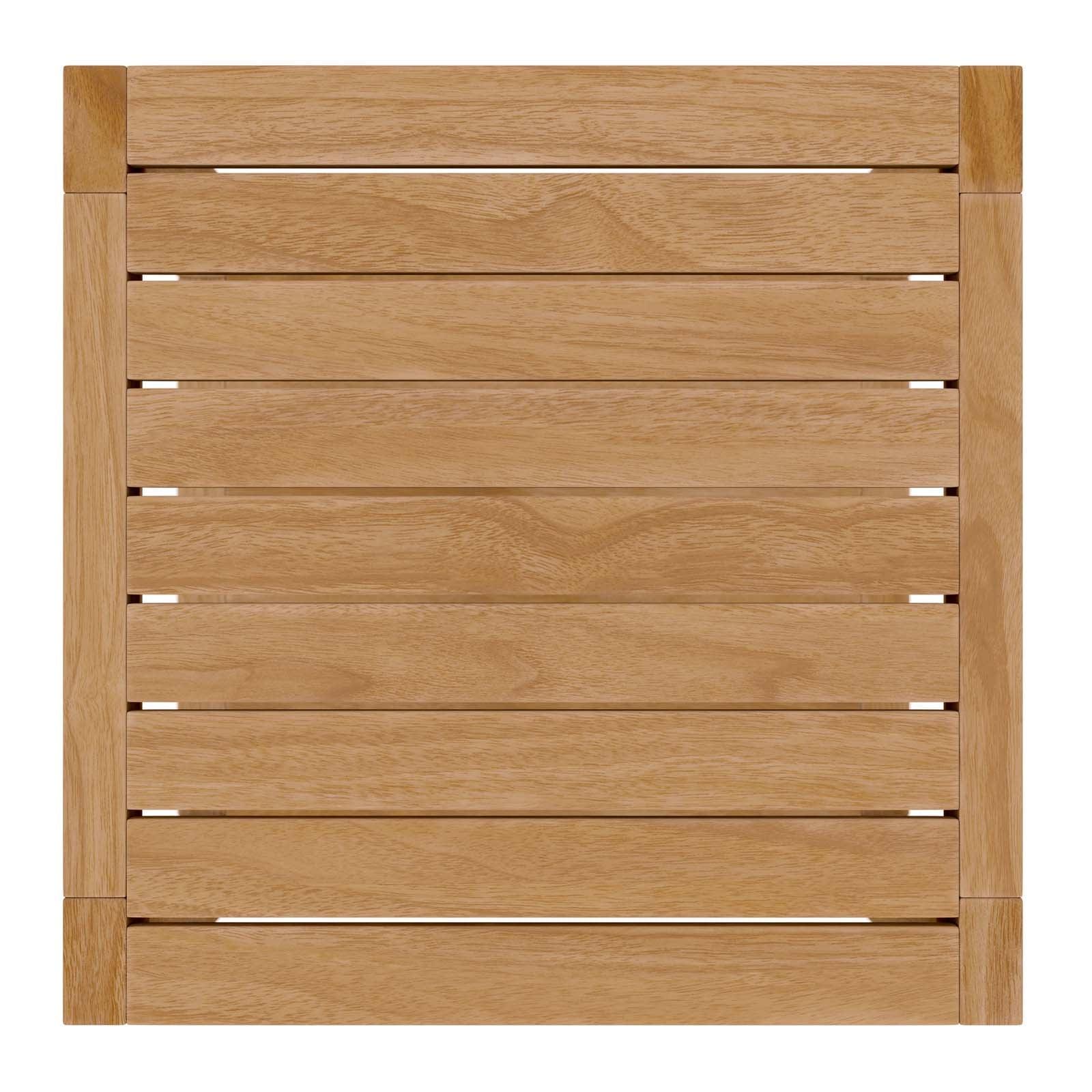 Modway Carlsbad 6-Piece Teak Wood Outdoor Patio Set FredCo