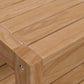 Modway Carlsbad Teak Wood Outdoor Patio Coffee Table FredCo