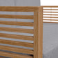 Modway Carlsbad Teak Wood Outdoor Patio Loveseat FredCo