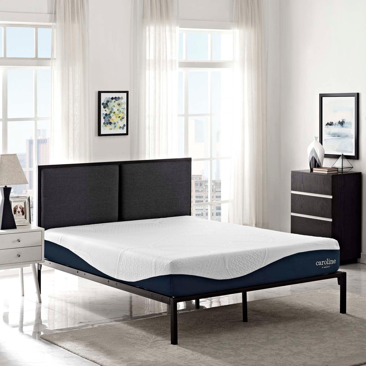 Modway Caroline 10" Full Memory Foam Mattress FredCo