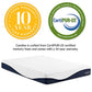 Modway Caroline 10" King Memory Foam Mattress MOD-5740-WHI FredCo