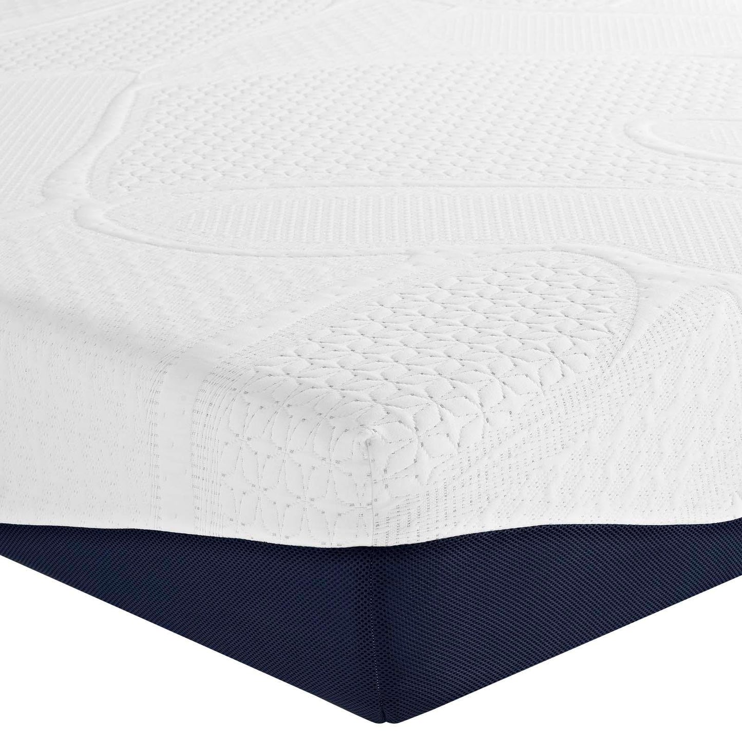 Modway Caroline 10" King Memory Foam Mattress MOD-5740-WHI FredCo