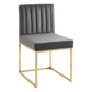 Modway Carriage Dining Chair Performance Velvet Set of 2 FredCo