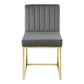 Modway Carriage Dining Chair Performance Velvet Set of 2 FredCo