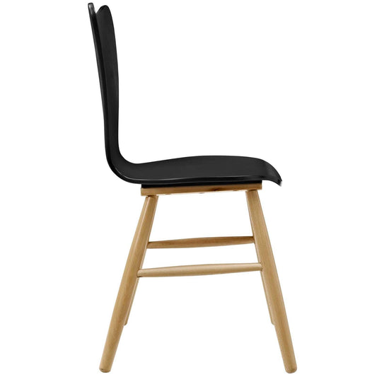 Modway Cascade Wood Dining Chair FredCo