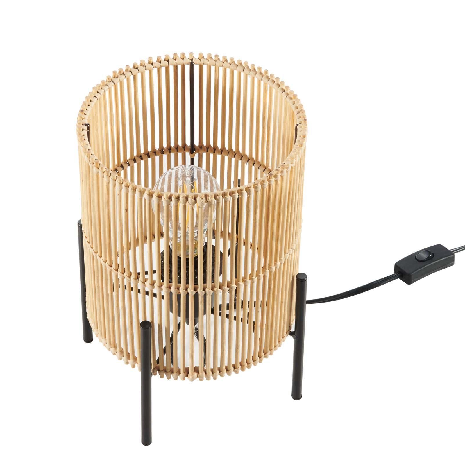 Modway Casen Bamboo Table Lamp FredCo