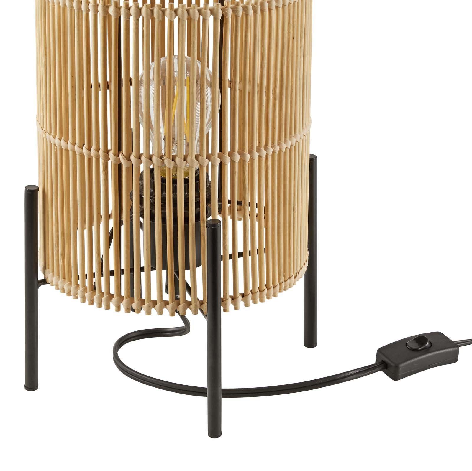 Modway Casen Bamboo Table Lamp FredCo