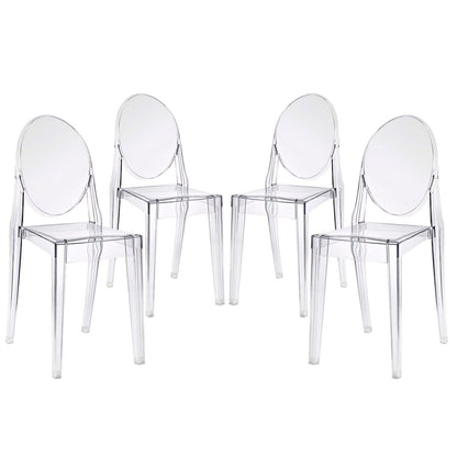 Modway Casper Dining Chairs Set of 4 FredCo