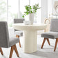 Modway Caspian 40" Round Concrete Dining Table FredCo