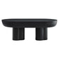 Modway Caspian Oval Concrete Coffee Table FredCo
