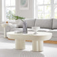 Modway Caspian Oval Concrete Coffee Table FredCo
