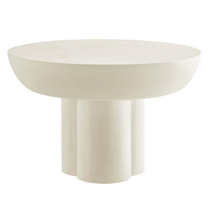 Modway Caspian Round Concrete Coffee Table FredCo