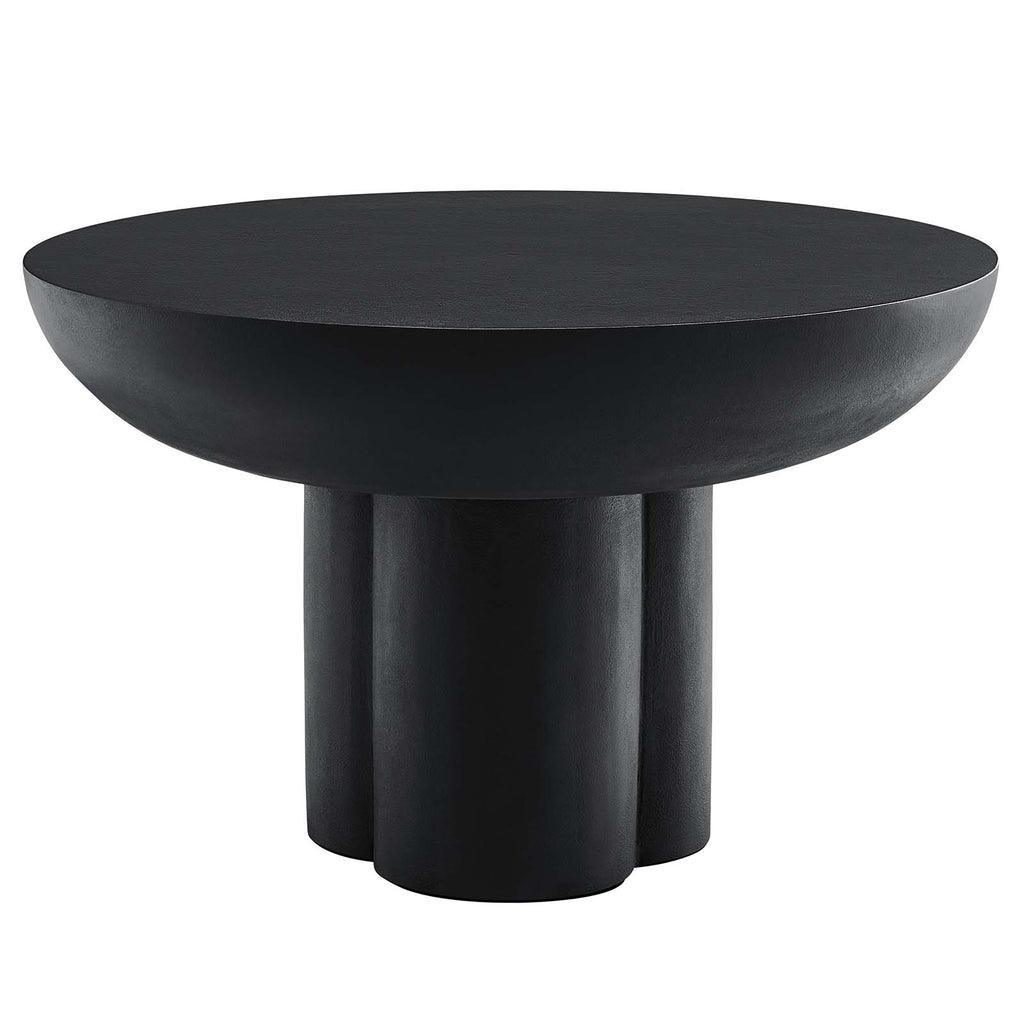 Modway Caspian Round Concrete Coffee Table FredCo