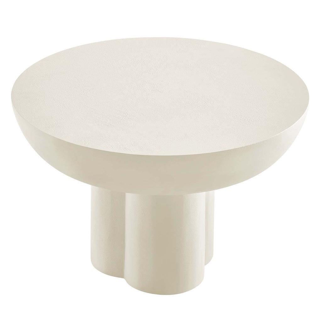 Modway Caspian Round Concrete Coffee Table FredCo