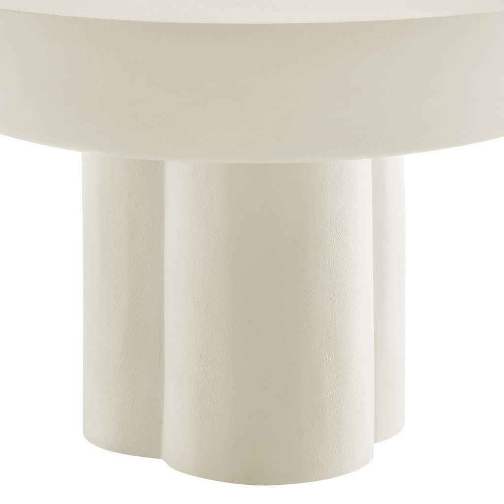 Modway Caspian Round Concrete Coffee Table FredCo