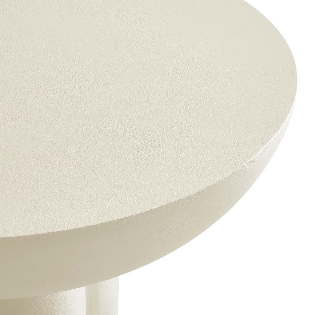 Modway Caspian Round Concrete Coffee Table FredCo