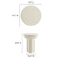 Modway Caspian Round Concrete Side Table FredCo