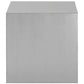 Modway Cast Stainless Steel Side Table FredCo