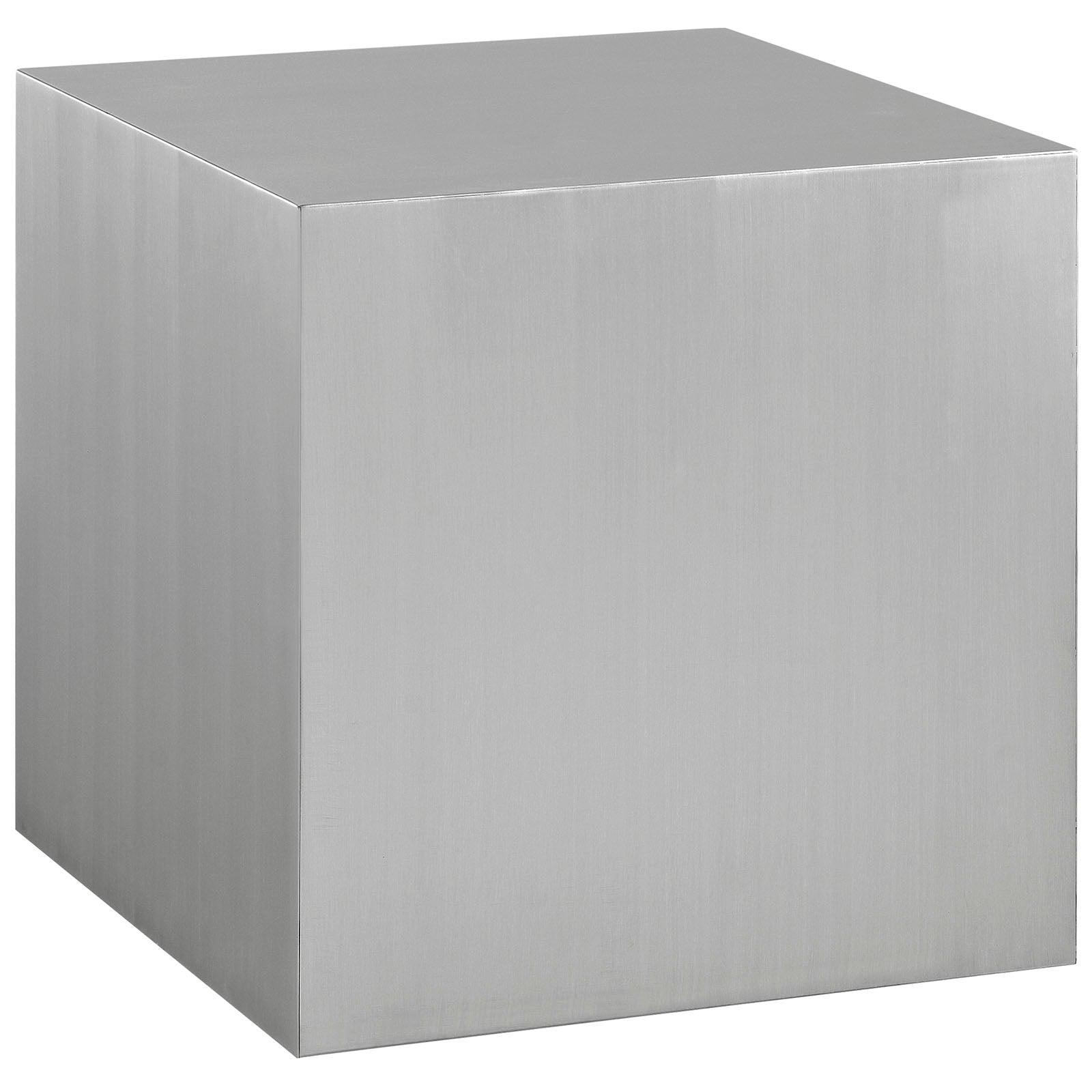Modway Cast Stainless Steel Side Table FredCo