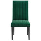 Modway Catalyst Performance Velvet Dining Side Chairs - Set of 2 FredCo