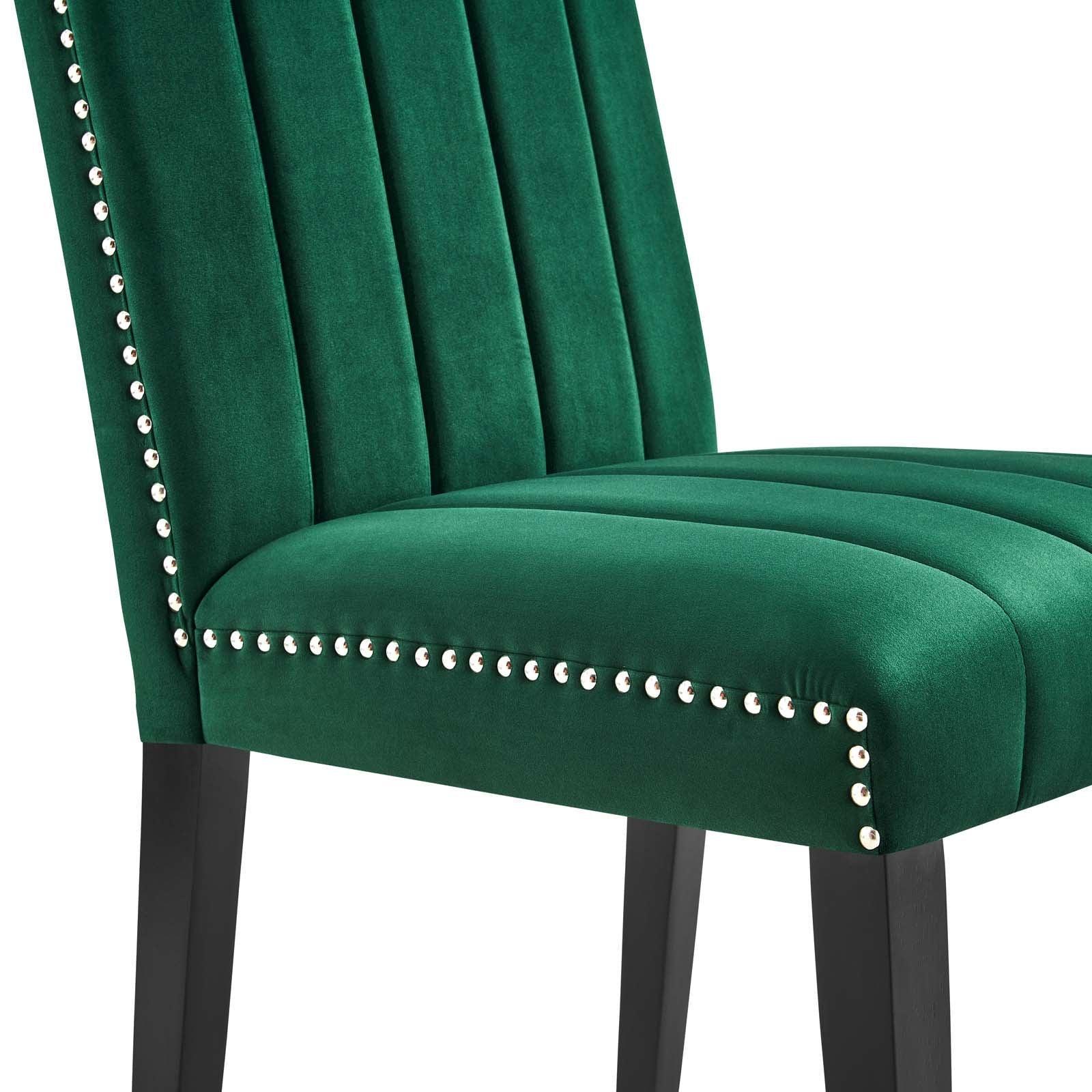 Modway Catalyst Performance Velvet Dining Side Chairs - Set of 2 FredCo