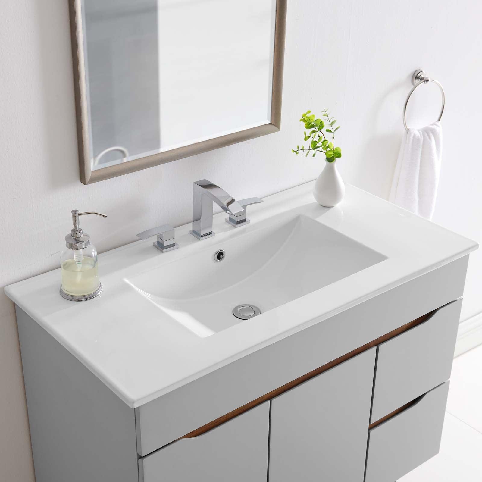 Modway Cayman 36" Bathroom Sink FredCo