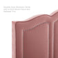 Modway Cecilia King/California King Performance Velvet Headboard FredCo
