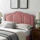 Modway Cecilia King/California King Performance Velvet Headboard FredCo