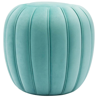 Modway Celebrate Channel Tufted Performance Velvet Ottoman FredCo