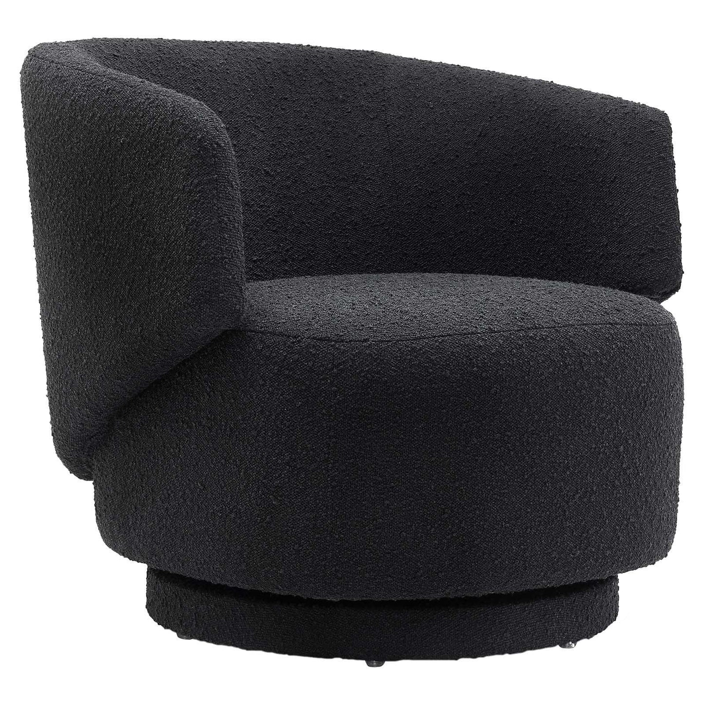 Modway Celestia Boucle Fabric Swivel Chair FredCo