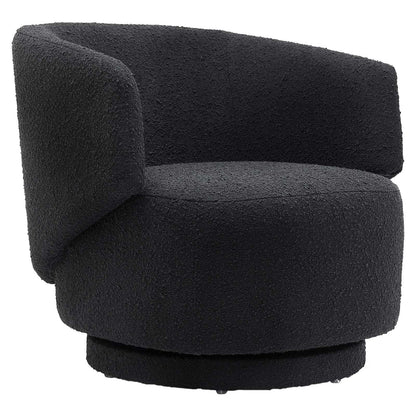 Modway Celestia Boucle Fabric Swivel Chair FredCo