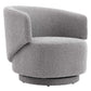 Modway Celestia Boucle Fabric Swivel Chair FredCo