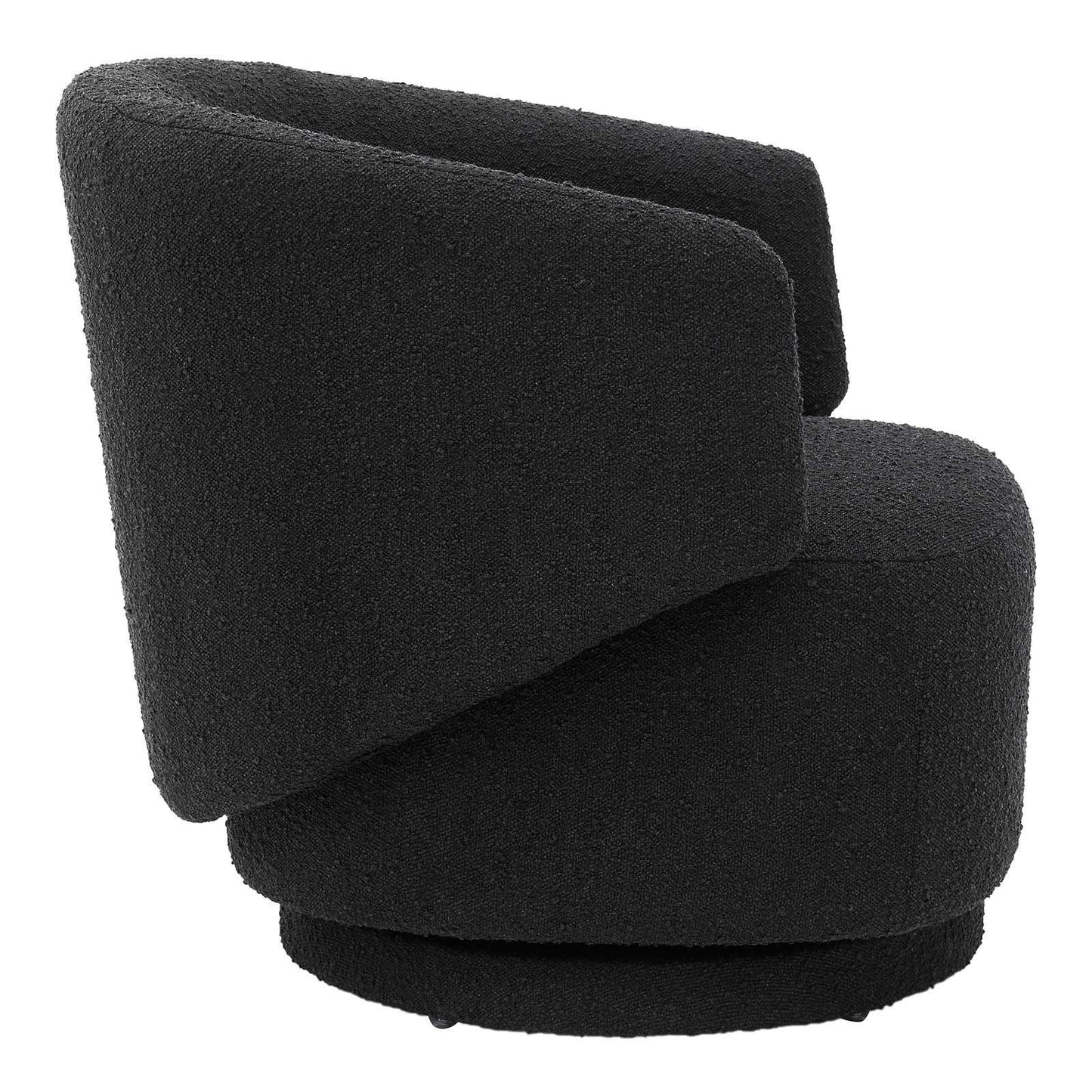Modway Celestia Boucle Fabric Swivel Chair FredCo