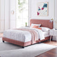 Modway Celine Channel Tufted Performance Velvet Full Bed FredCo