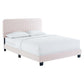 Modway Celine Channel Tufted Performance Velvet Queen Bed FredCo
